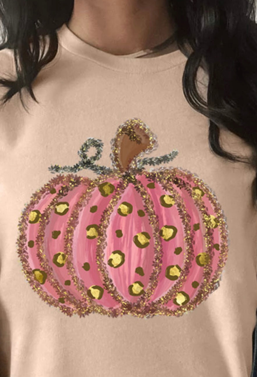 Fall pumpkin t-shirt in interesting colors