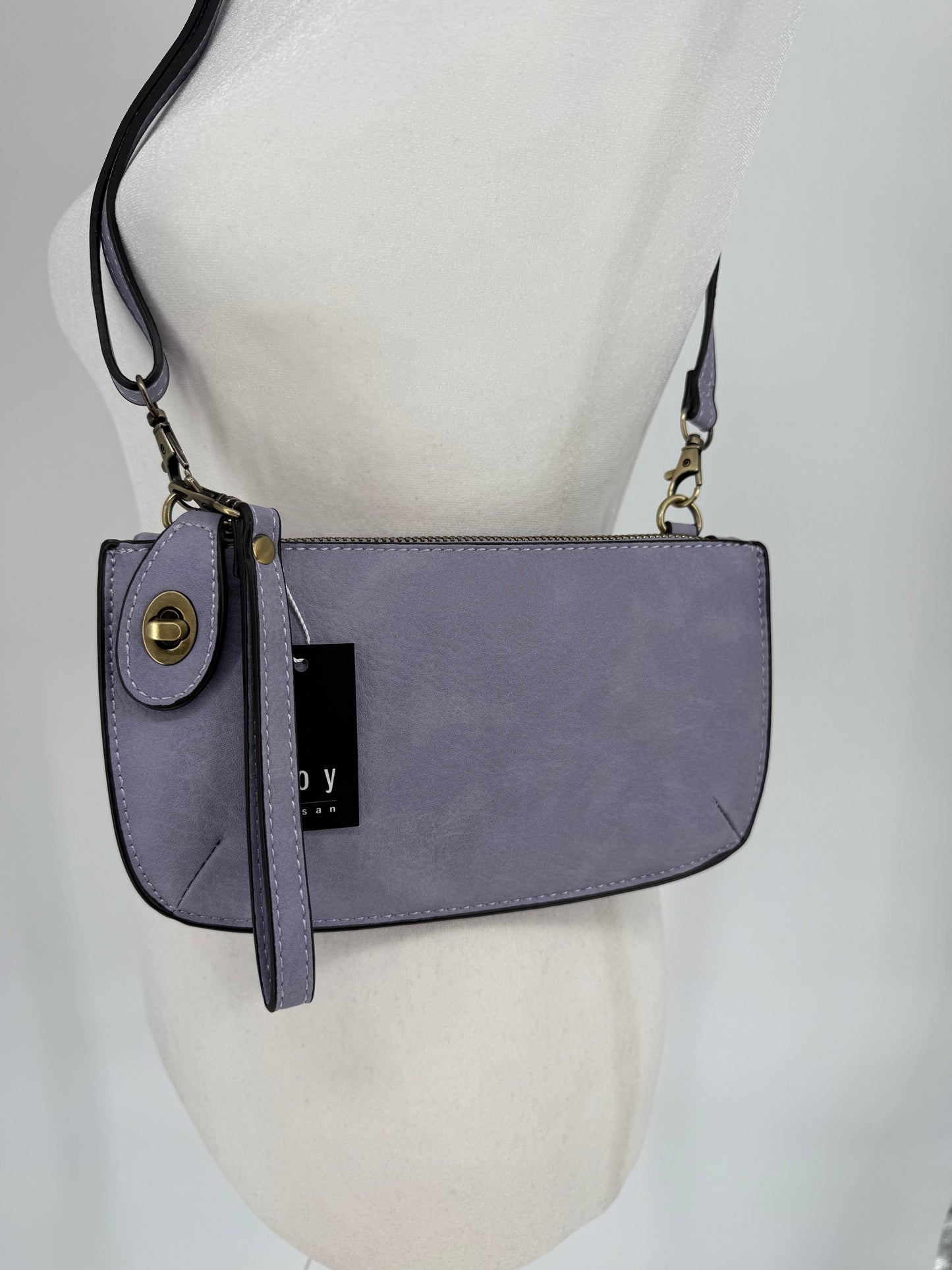 Joy Susan purse with Kiss Lock Clasp Closure