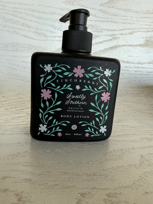 Finchberry Sweetly Southern Scented body lotion