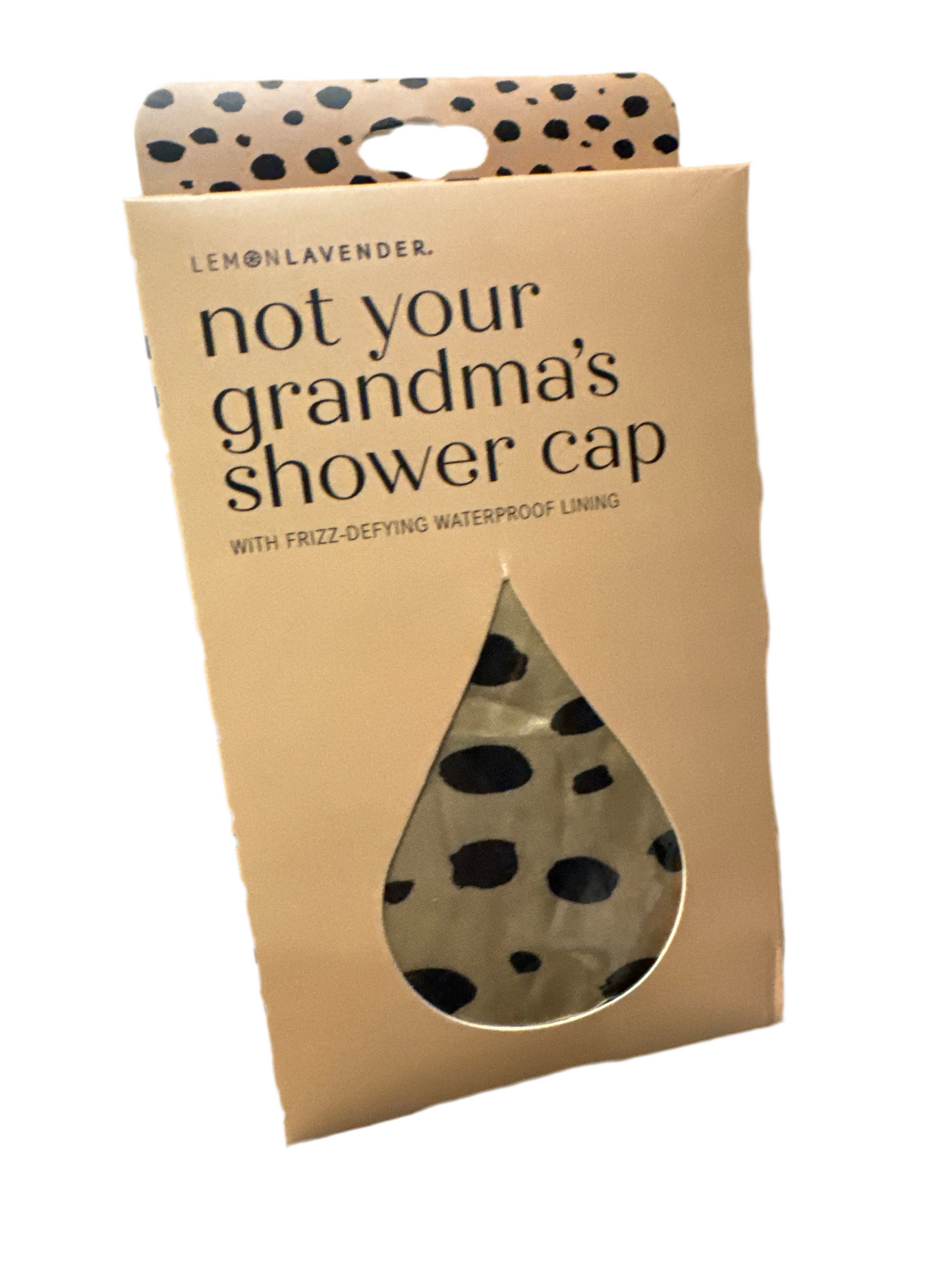 Not Your Grandma's Shower Cap | With Frizz-defying Waterproof Lining