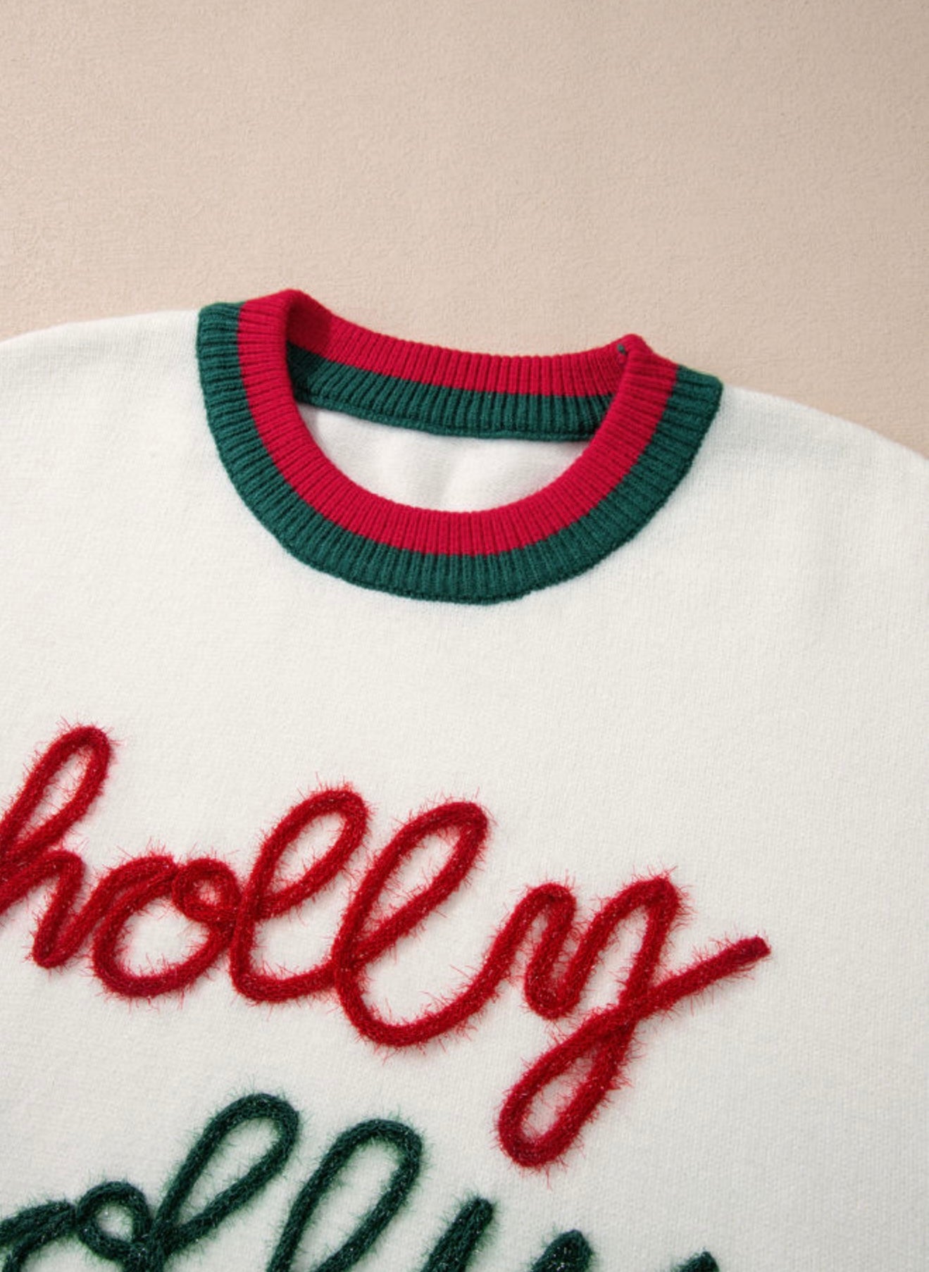 Holly jolly Christmas sweater