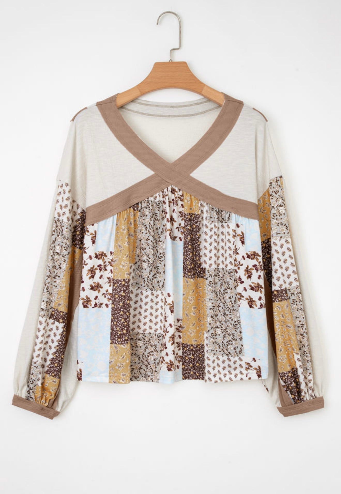 Quilt Patchwork Design Color Block Top