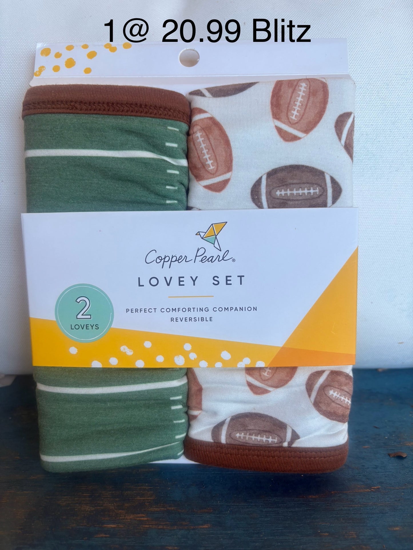 Lovey Set | Copper Pearl