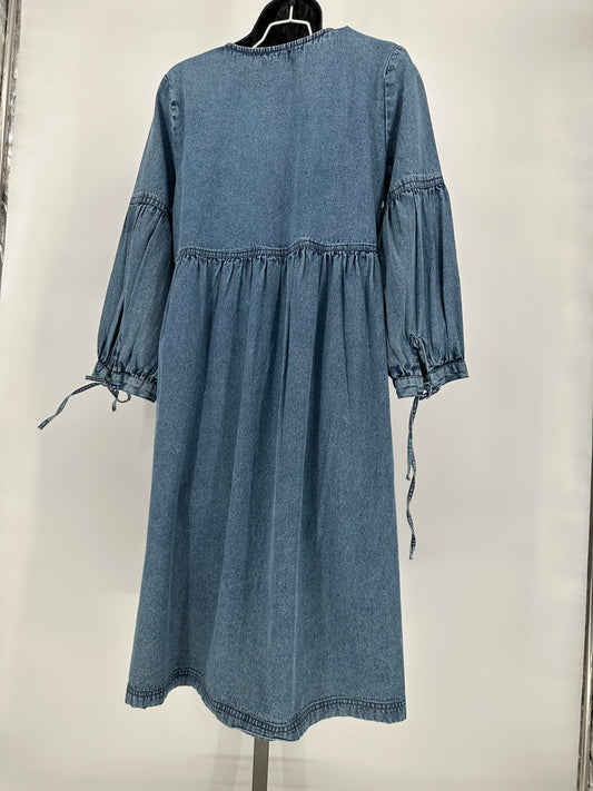 Myra Blue Jean Dress - Ivy's Gifts & Boutique