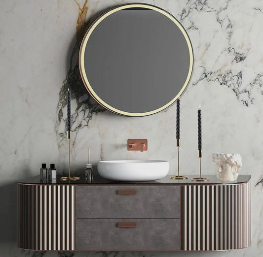 White Greek Head Vase/Planter