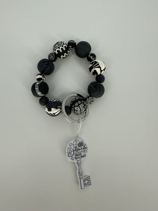 Jilzarah Handmade Clay Bead Wrist Key Ring