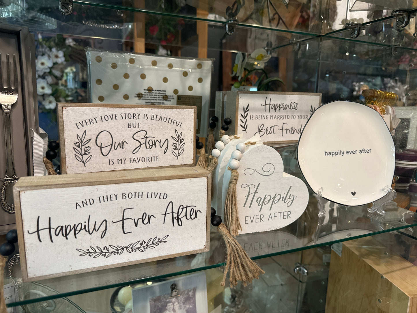 Wedding Sentiment Signs