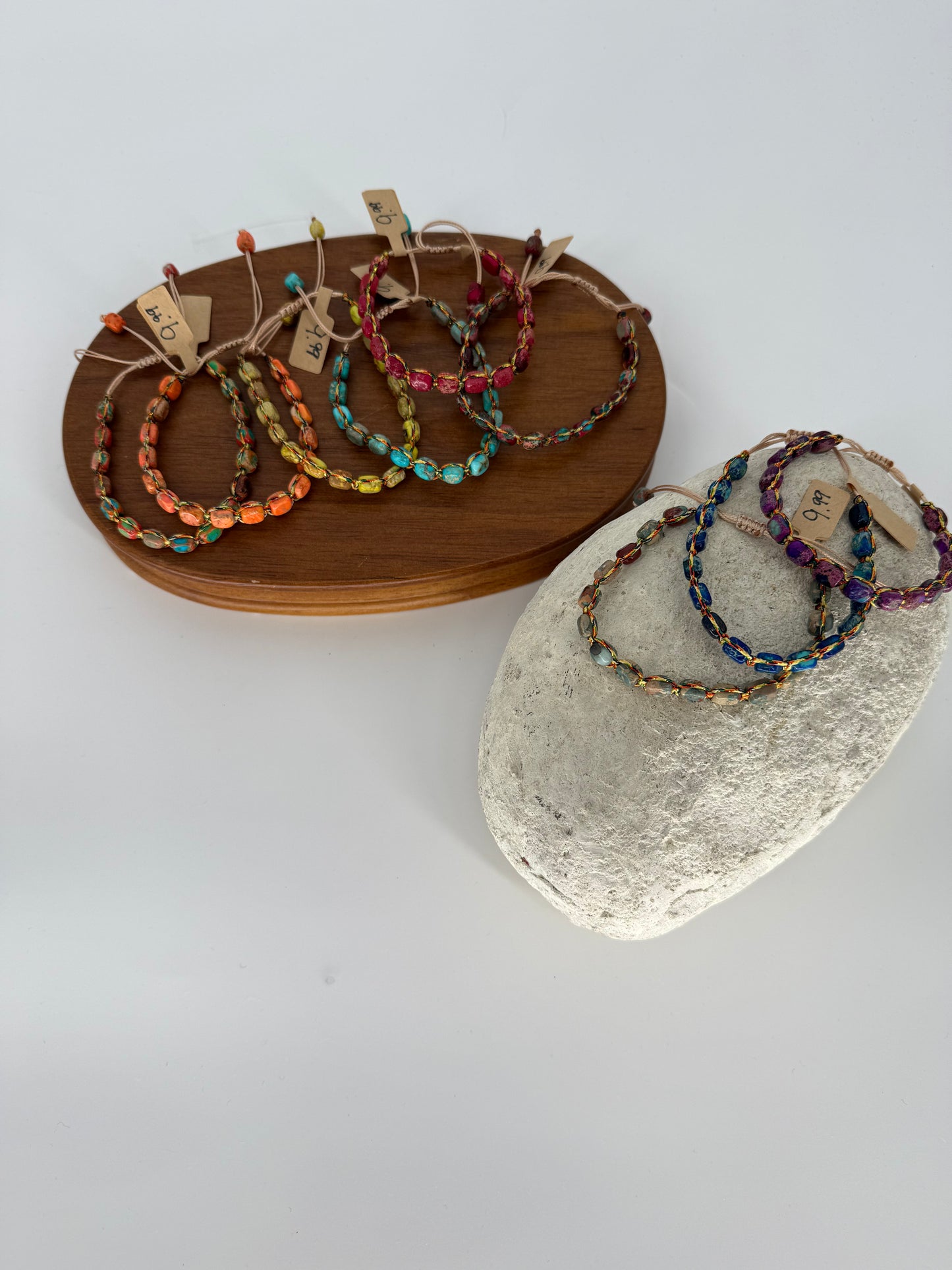 Natural Stone Adjustable Bracelet