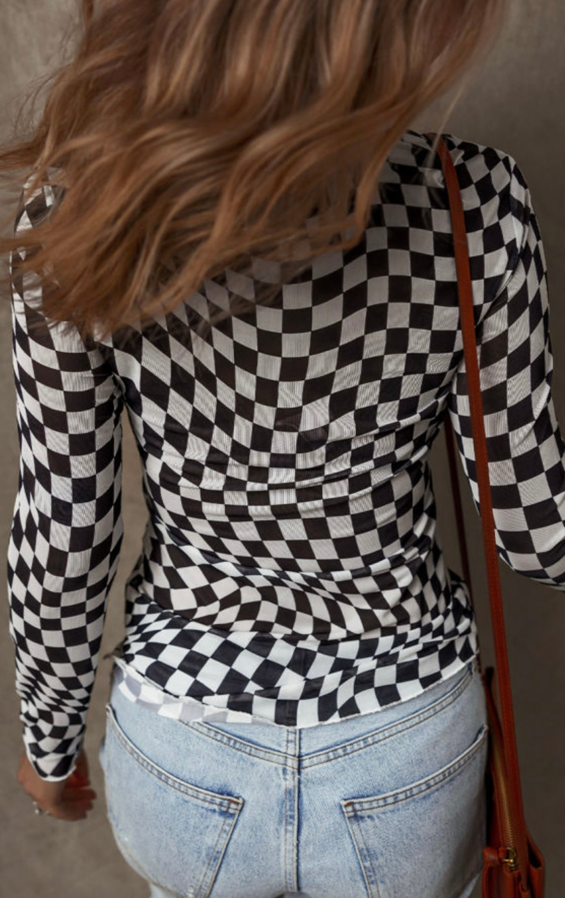 Black/white sheer