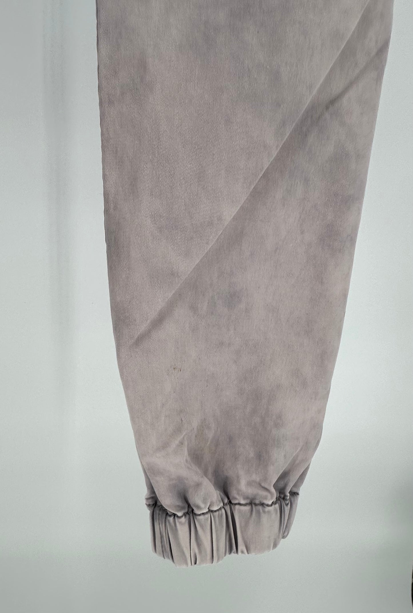 Pol Purple Acid Wash Joggers with Black Drawstring