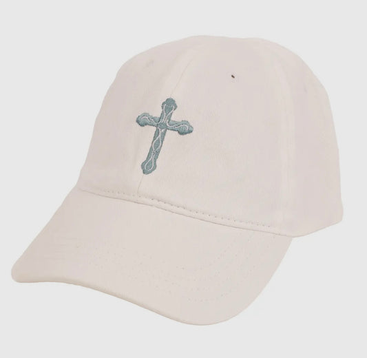 Cross Embroidered Baseball Cap Hat