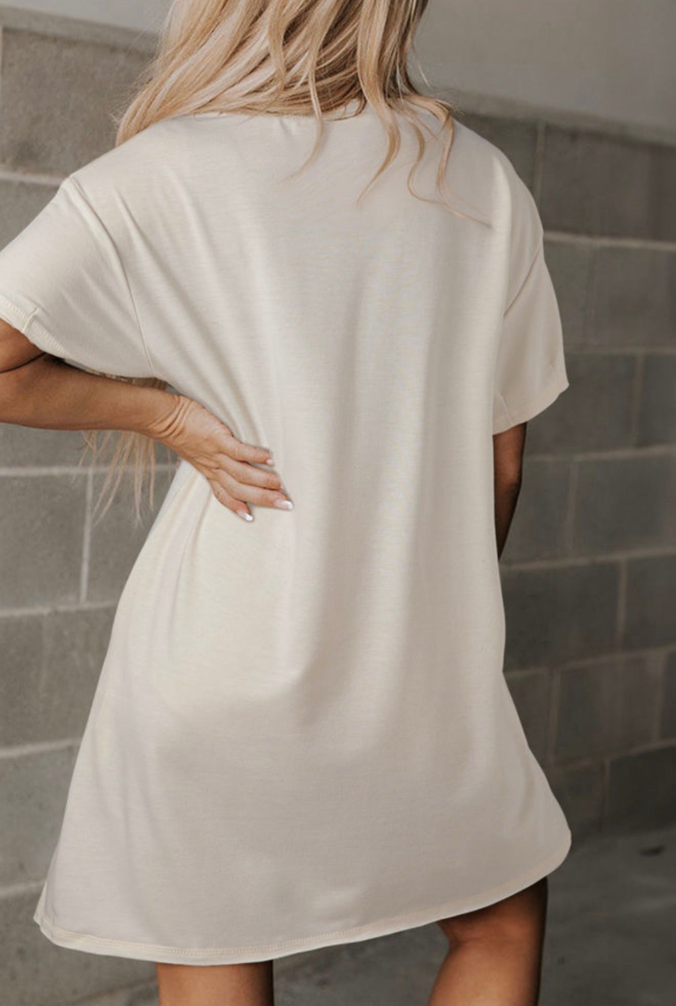 PEACE sign T-Shirt Dress