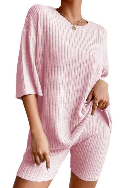 Pink Super Soft 2pc Lounge/Active Wear Set