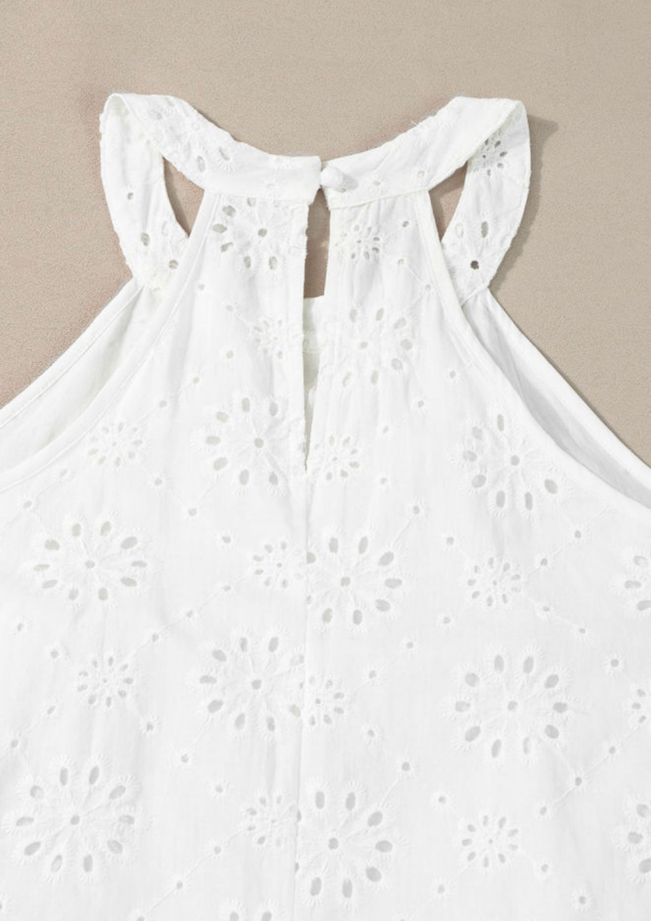 White Eyelet Sundress