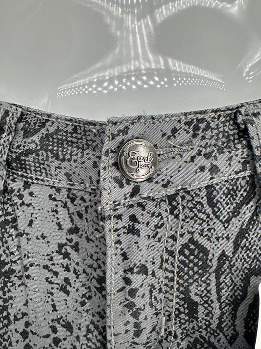 Gray Snake Print Pants - Ivy's Gifts & Boutique