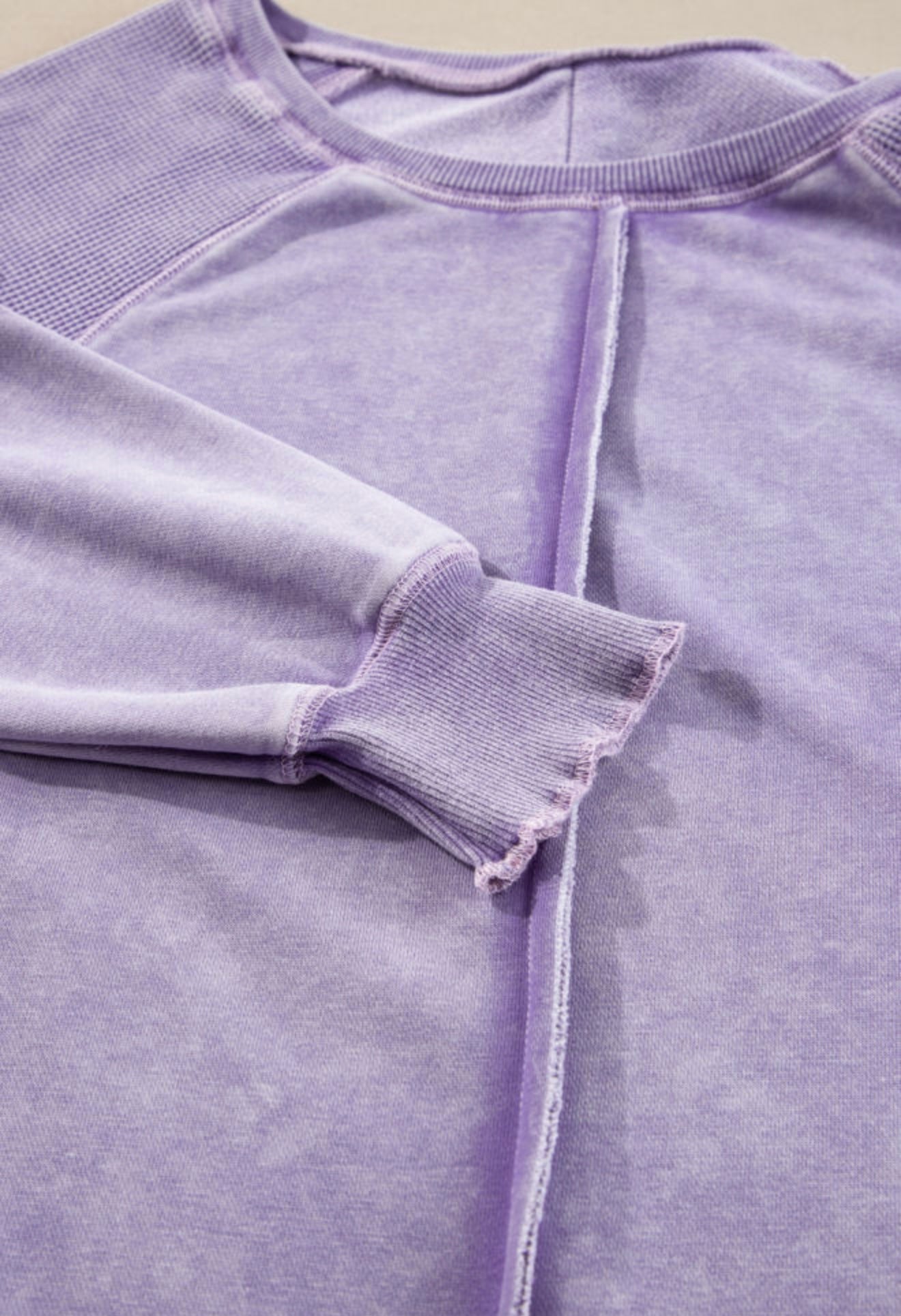 Acid Wash Purple Top