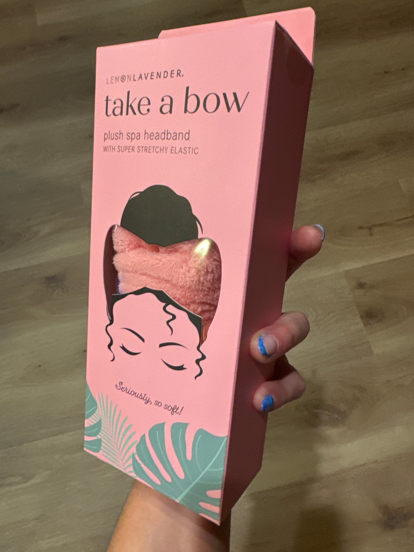 Plush Spa Headband | take a bow