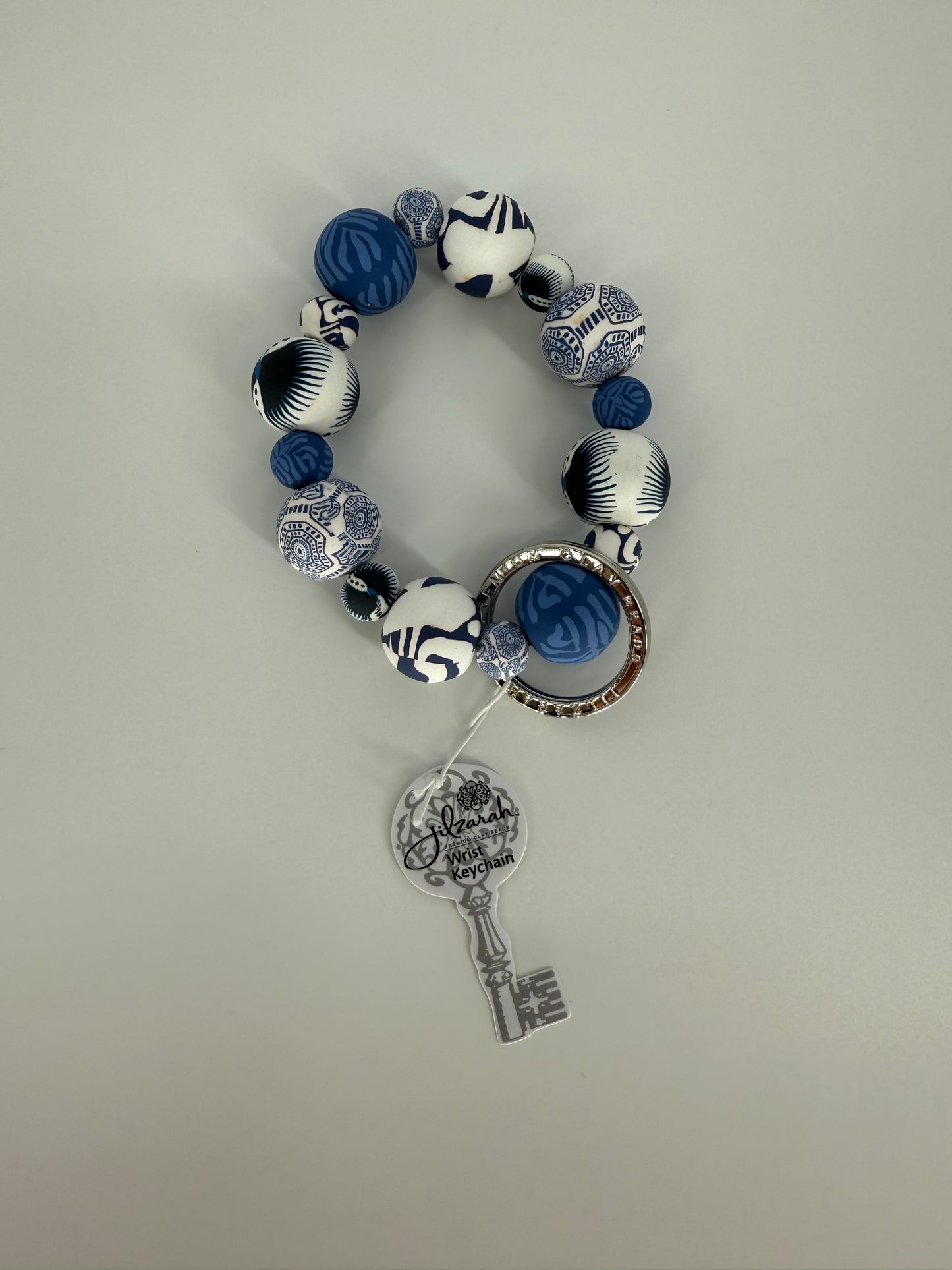 Jilzarah Handmade Clay Bead Wrist Key Ring