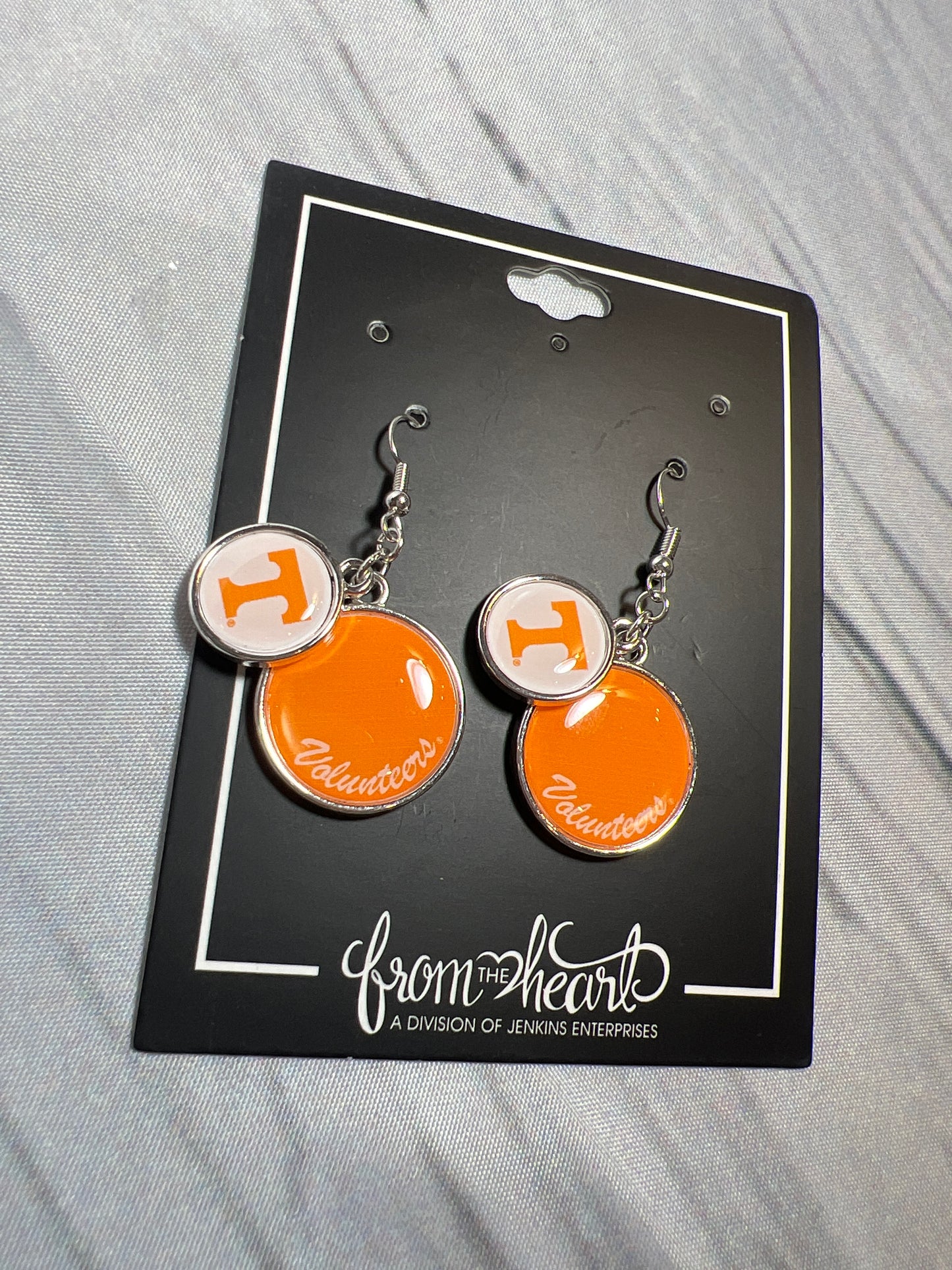 Tennessee Volunteer Dangle Earrings | from the heart