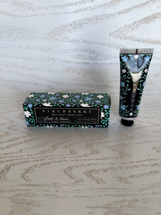 Finchberry Fresh and Clean Scented Shea Butter Hand Cream