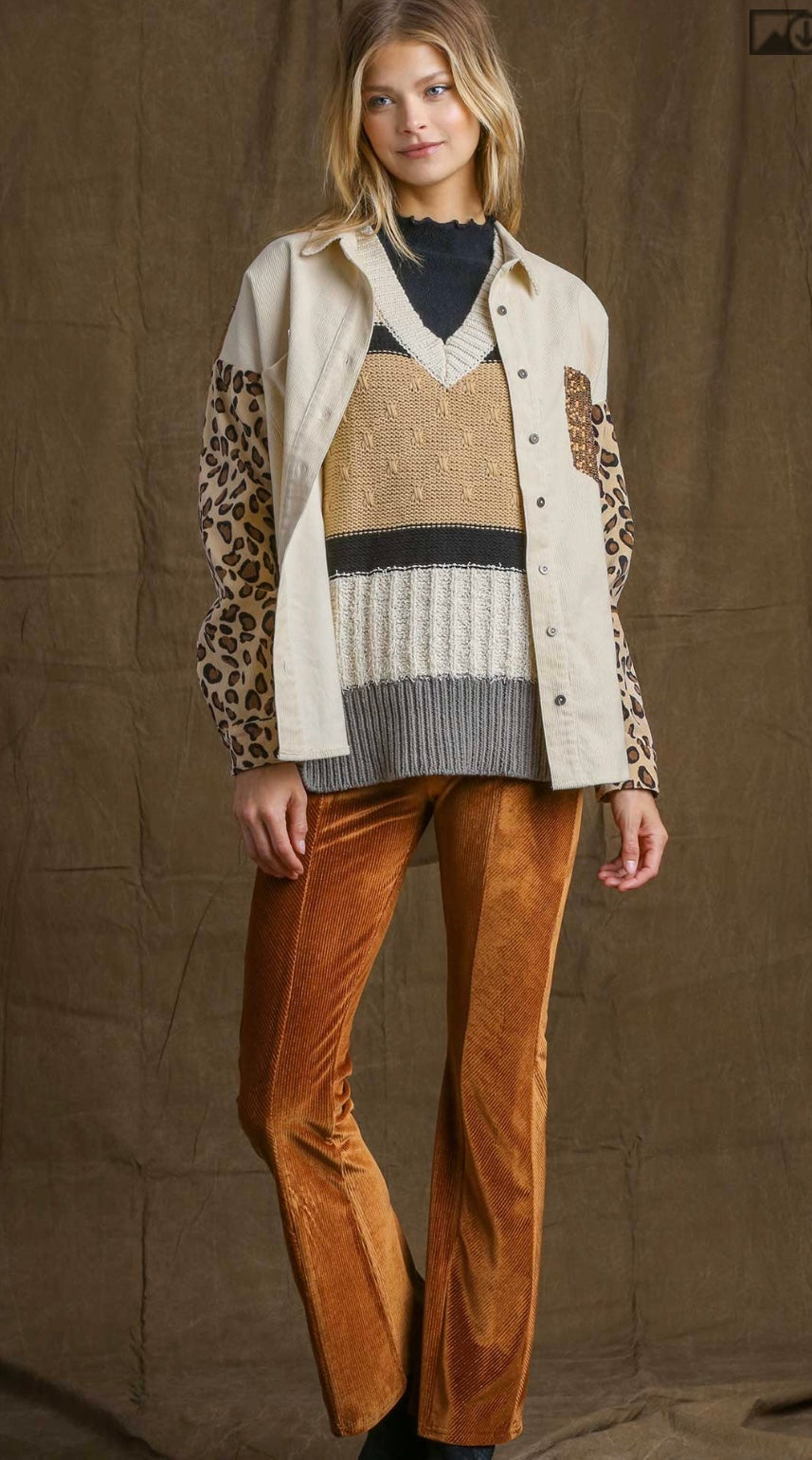 Umgee Sweater Vest