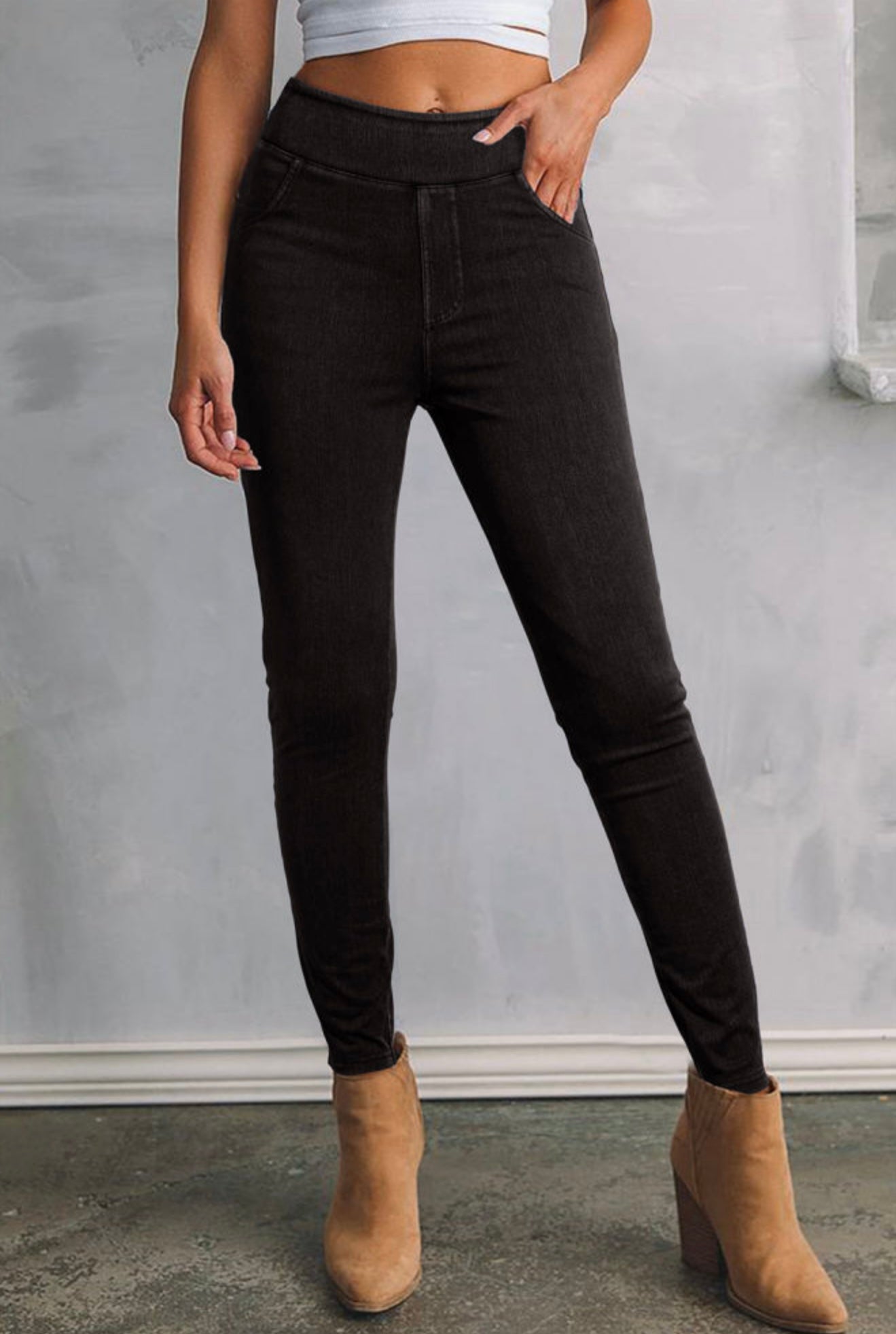 Black Jeggings