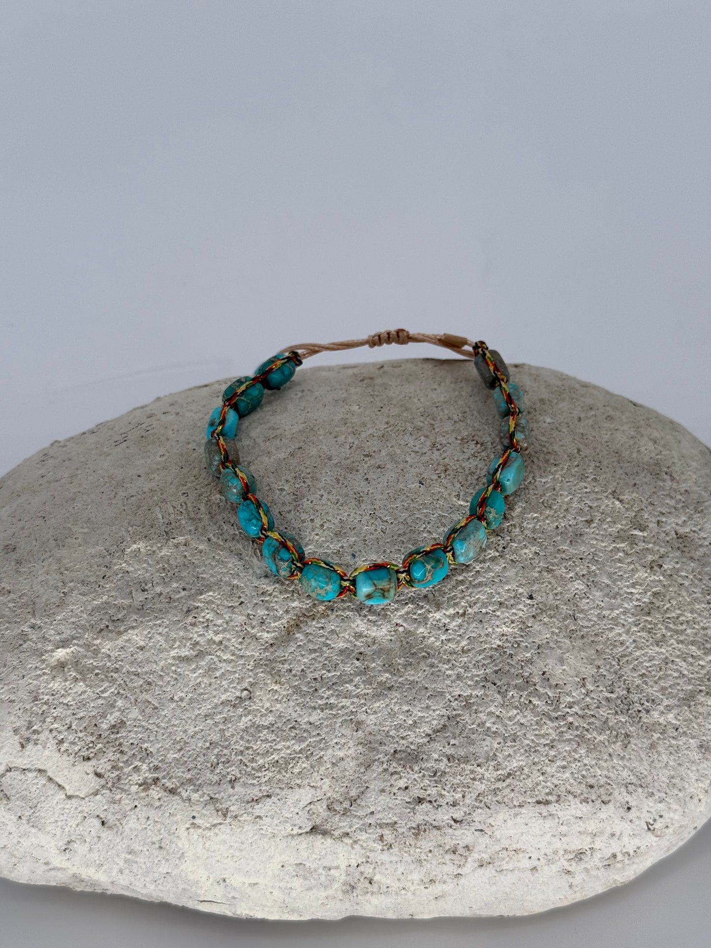 Natural Stone Adjustable Bracelet