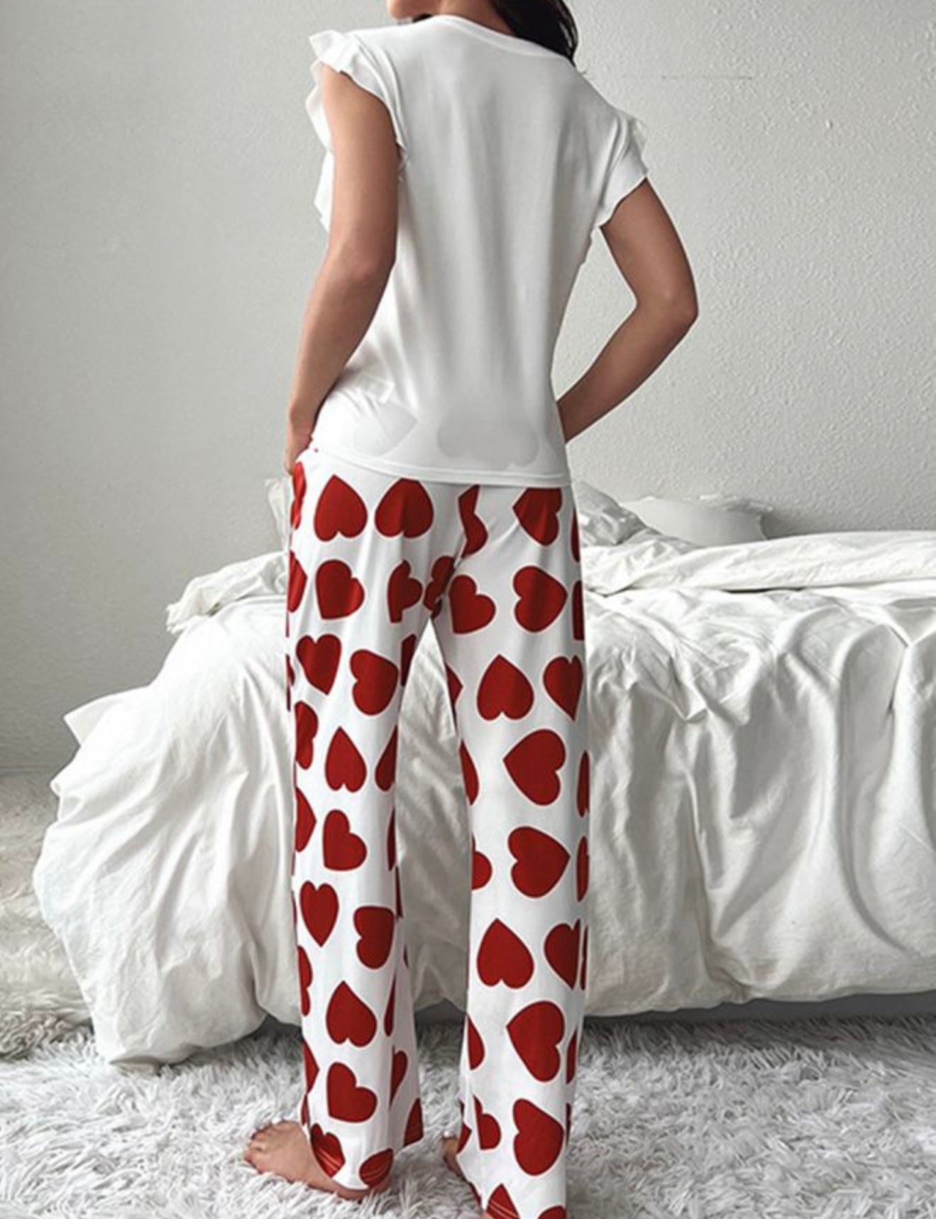 2 pc PJ’s with Hearts