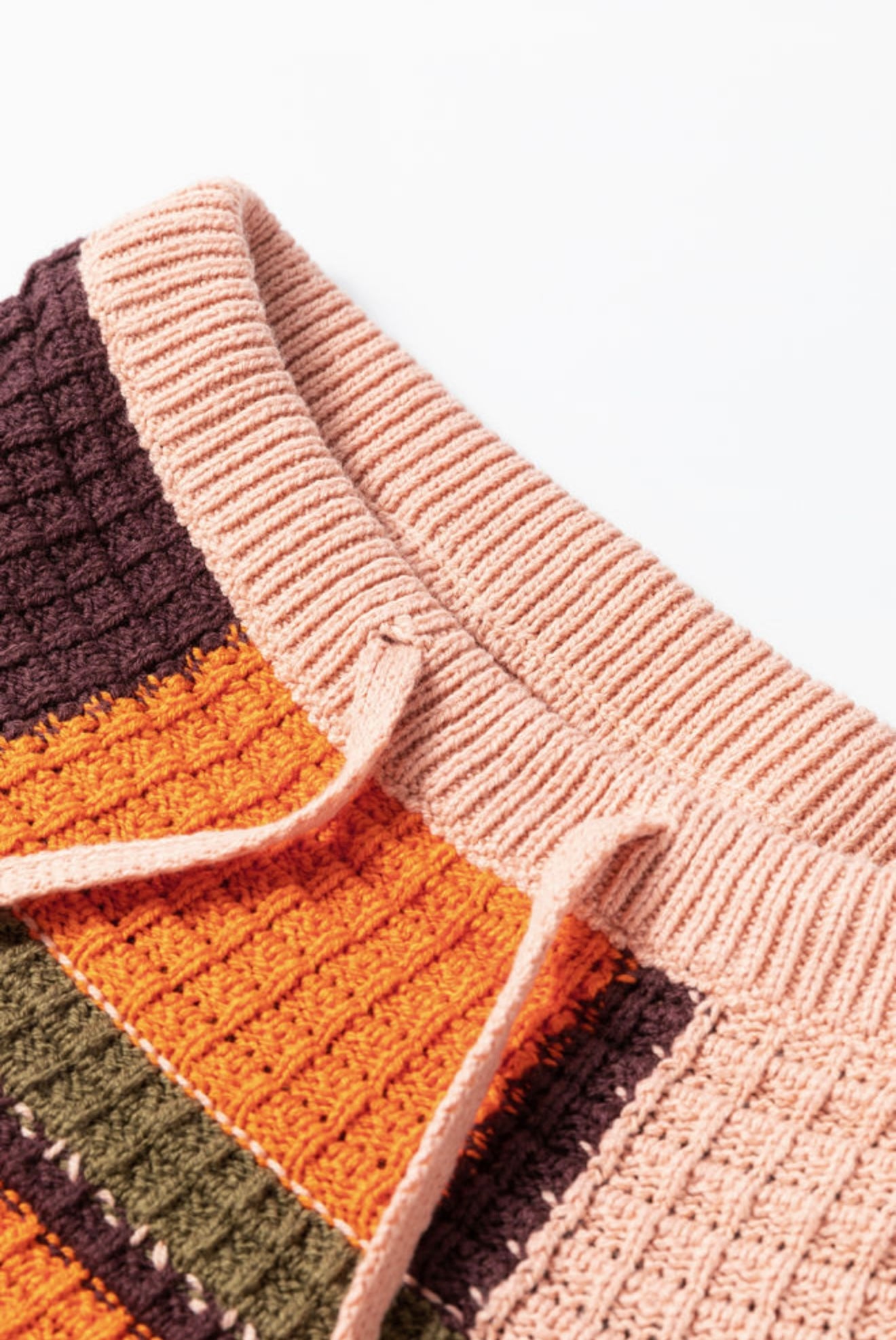 Color block sweater