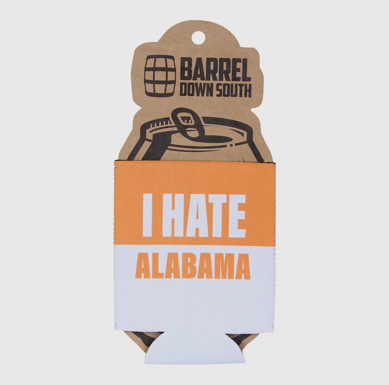 I Hate Alabama Koozie