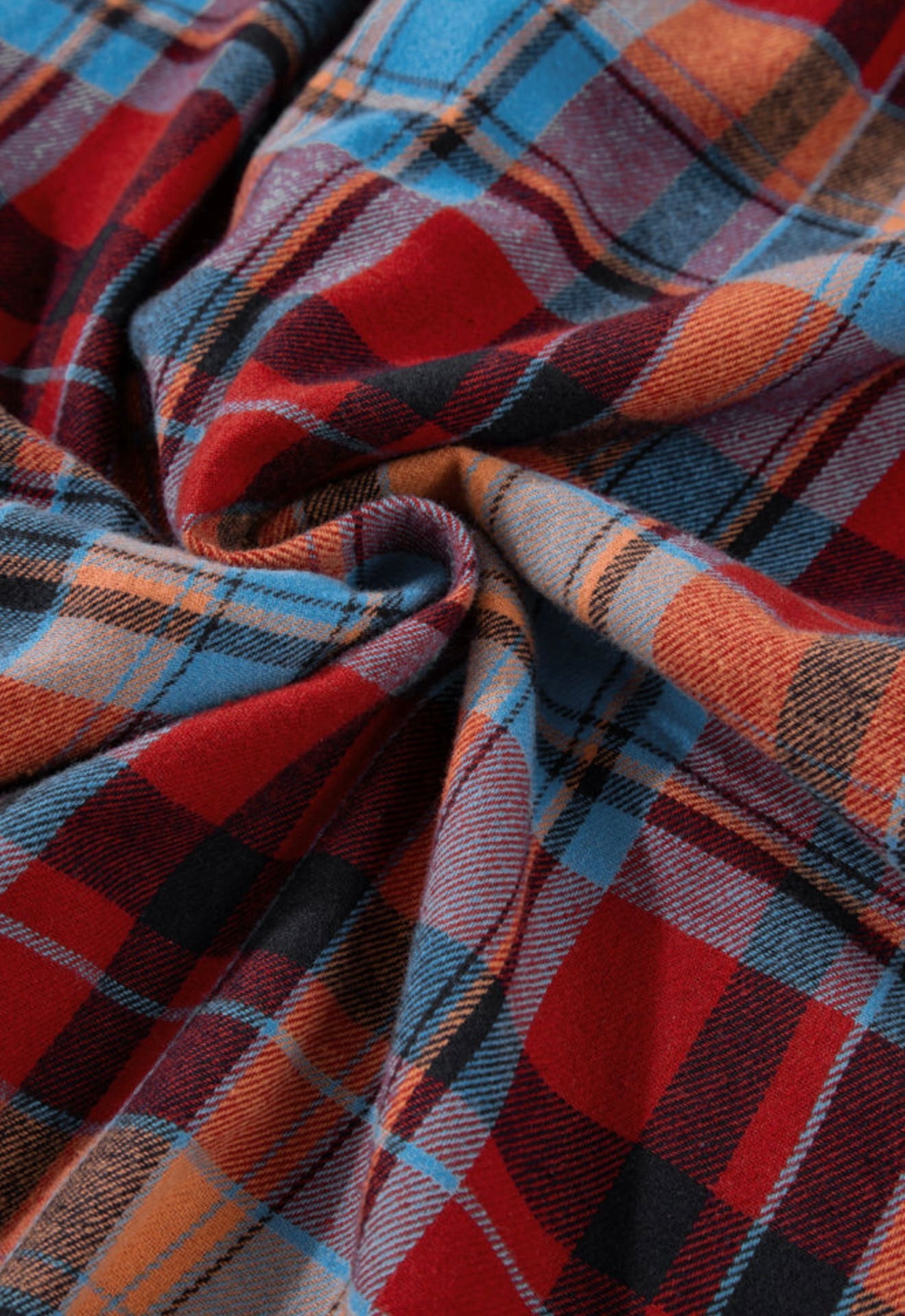 Multi color flannel
