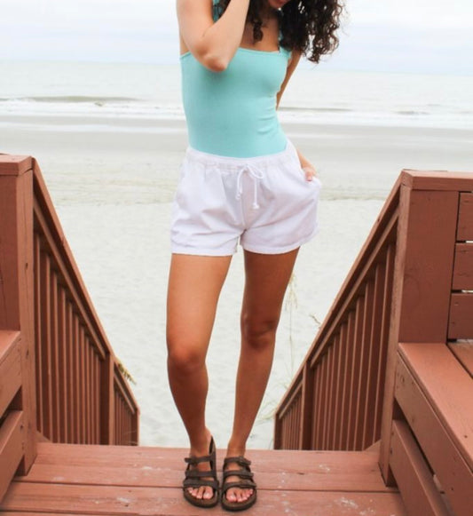 SS White Everyday Shorts