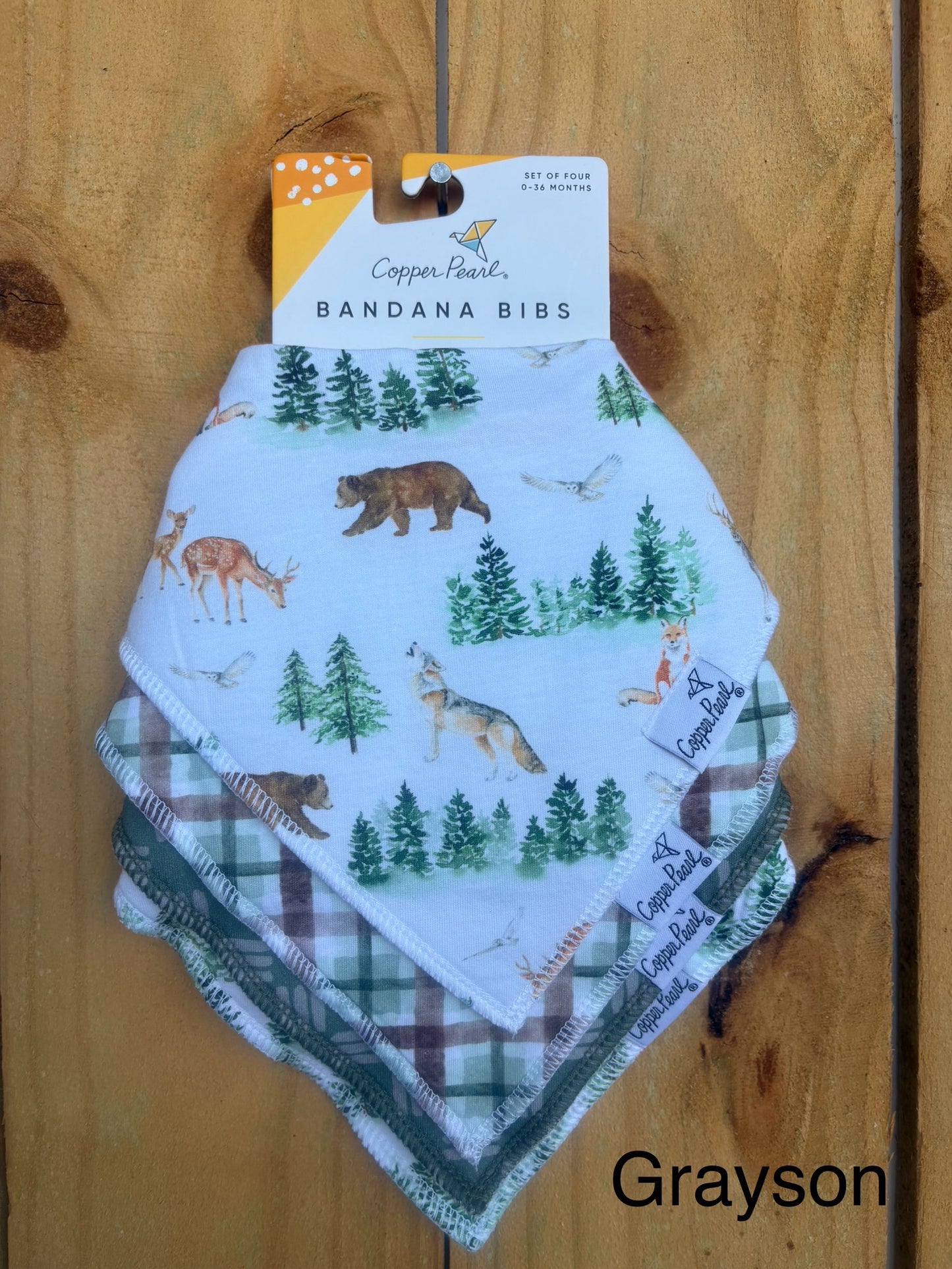 Bandana Bibs | Copper Pearl