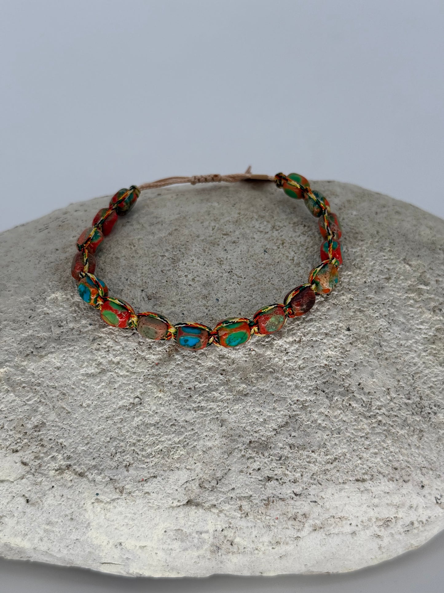 Natural Stone Adjustable Bracelet