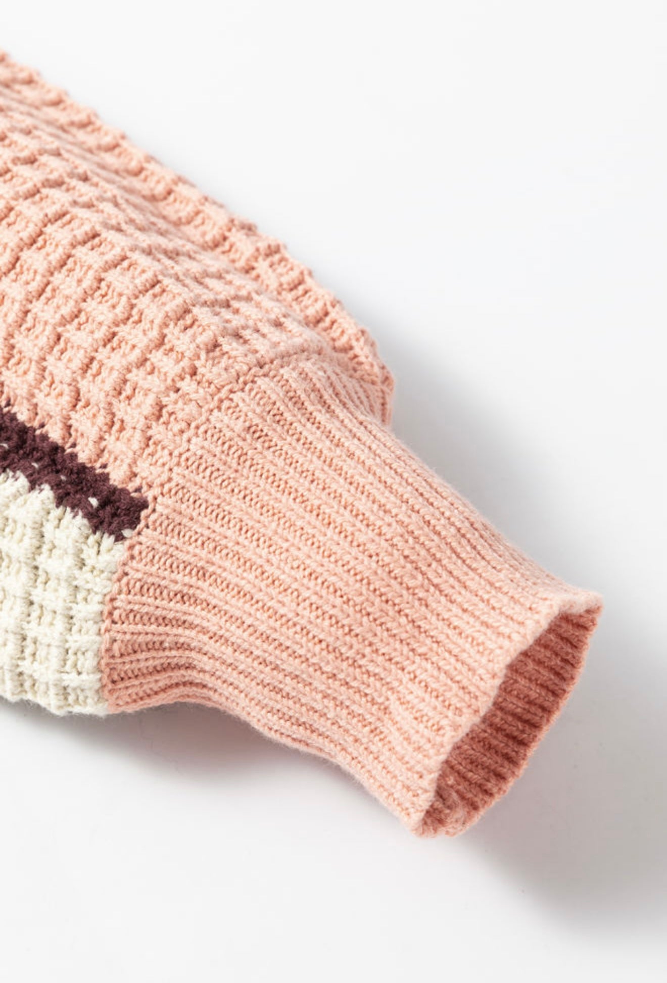 Color block sweater