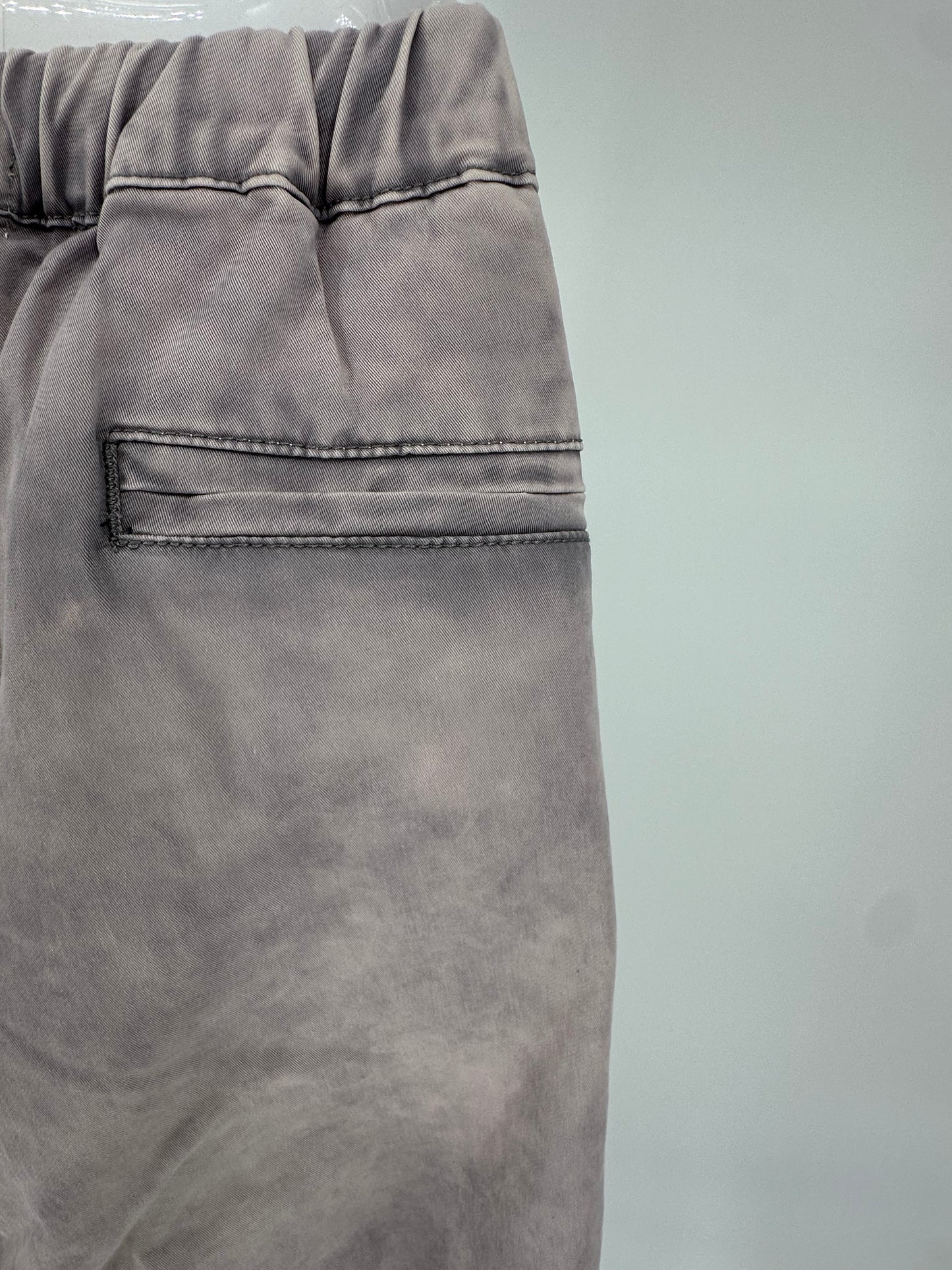 Pol Purple Acid Wash Joggers with Black Drawstring