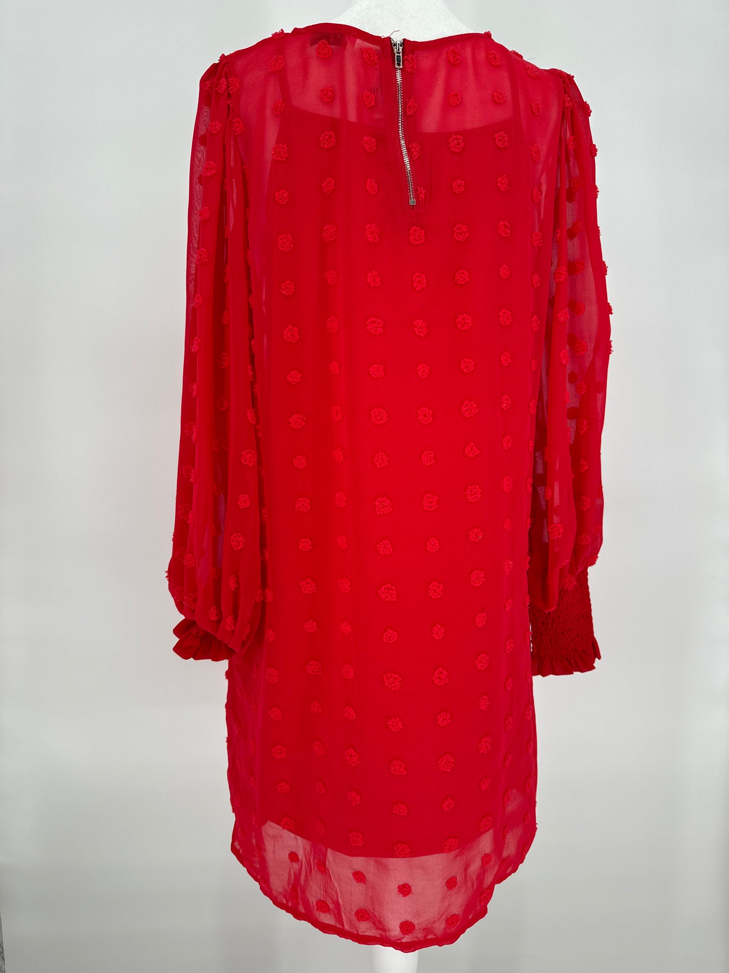 Swiss Dot Dress with Slip Included