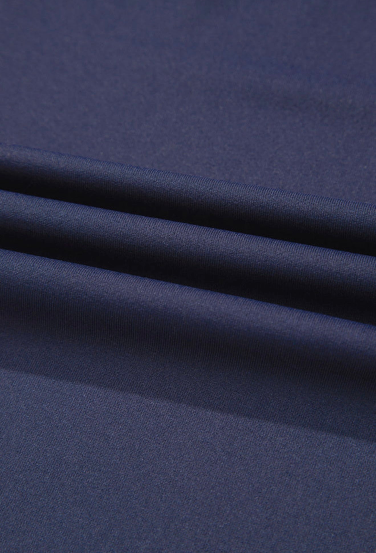 Navy Cropped Top Pant Set
