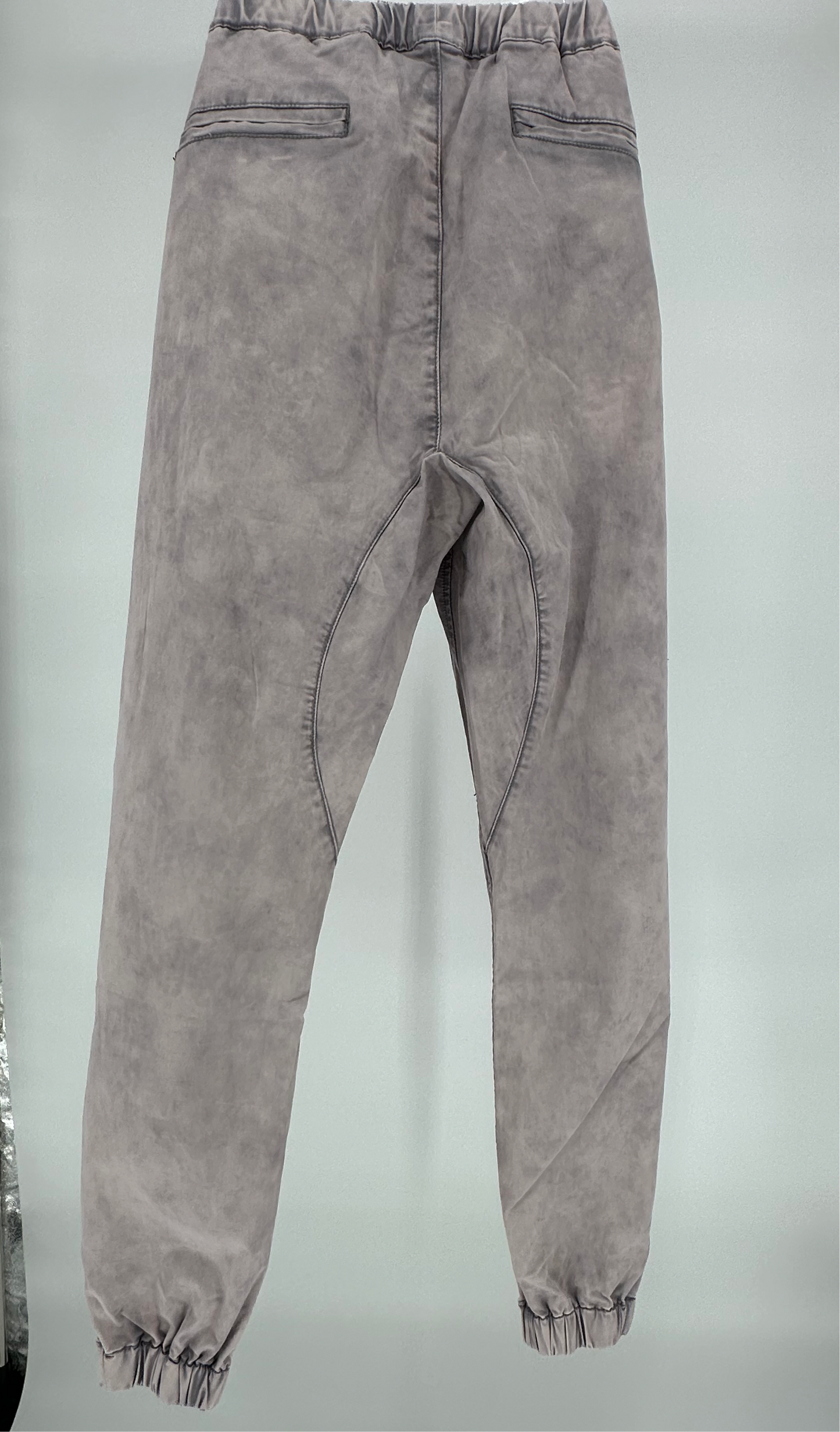 Pol Purple Acid Wash Joggers with Black Drawstring