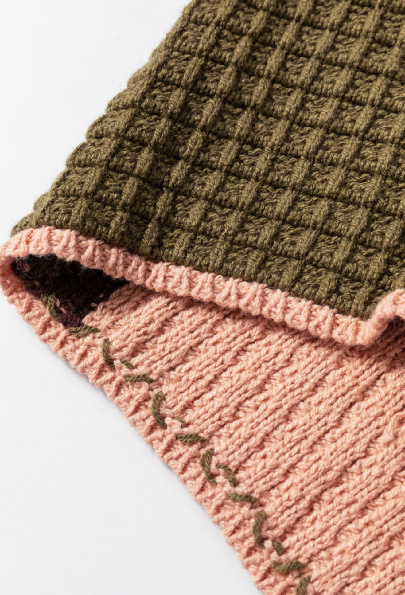 Color block sweater