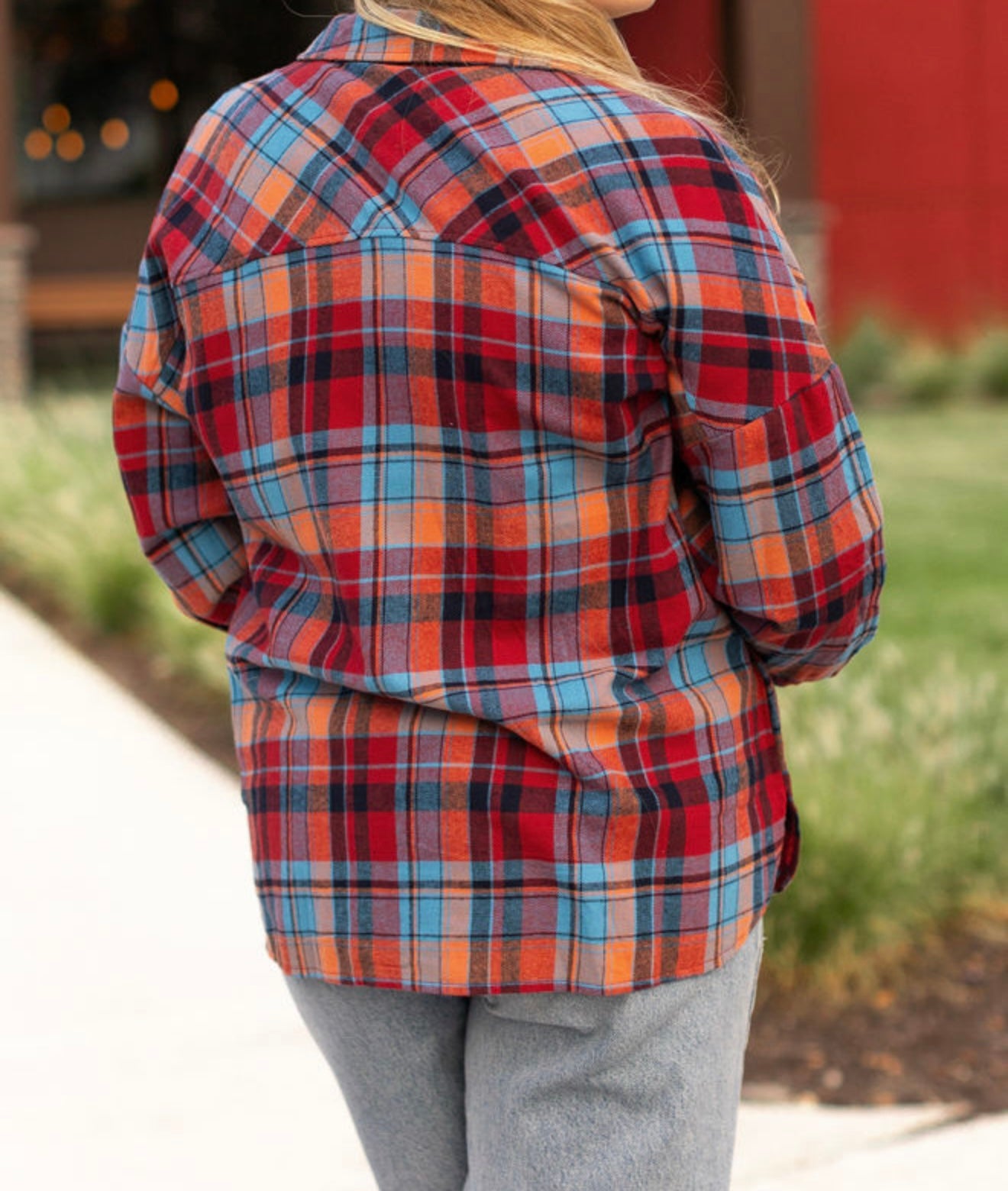 Multi color flannel