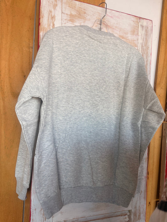 Ivy's Gifts & Boutique SSCC long sleeve holiday sweatshirt featuring Christmas tree, cake, gingerbread, and bow details.