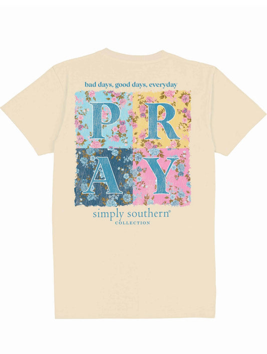 SS Cream PRAY T Shirt