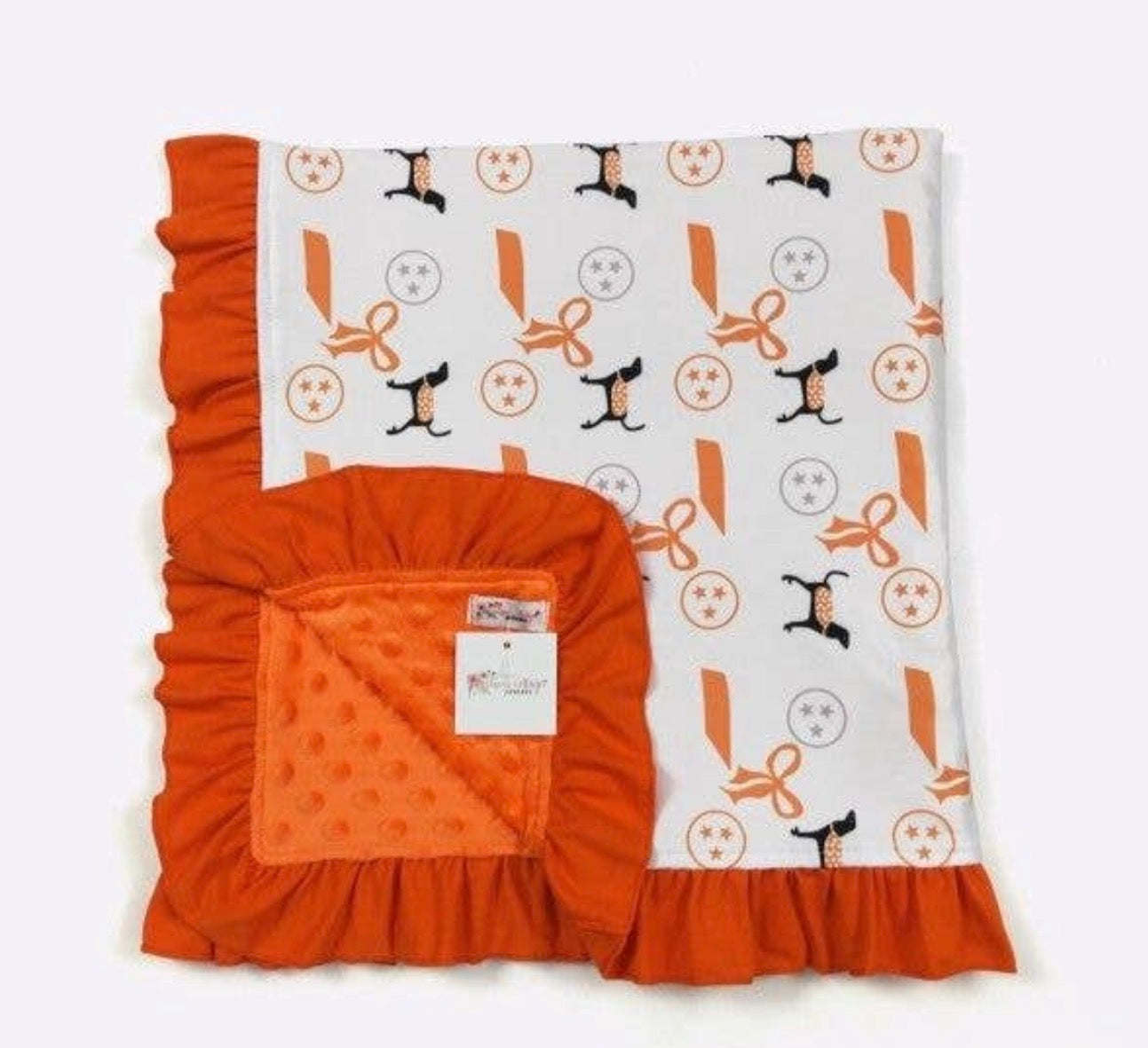 CCSB Tennessee Smokey Blanket with Ruffle