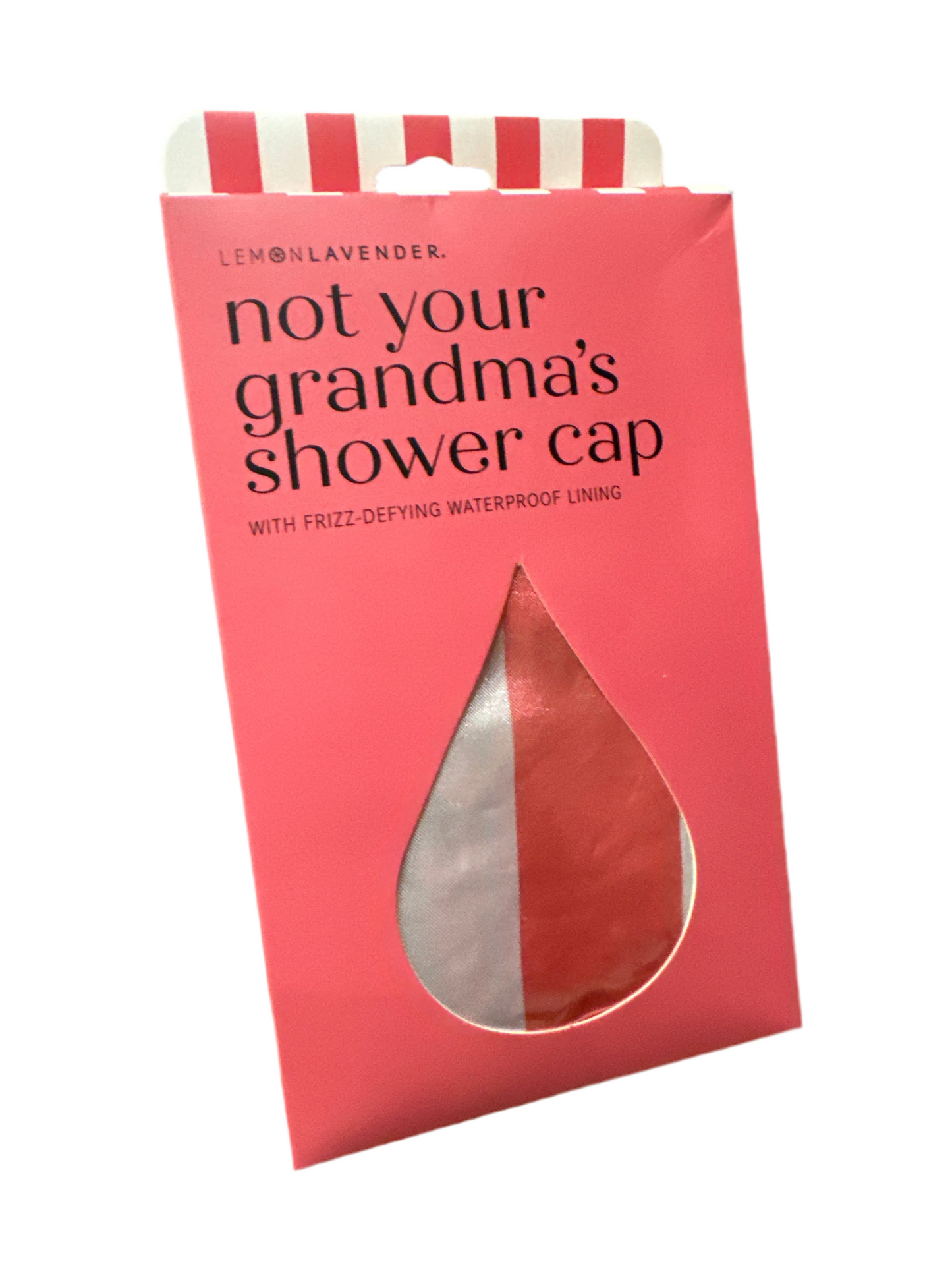 Not Your Grandma's Shower Cap | With Frizz-defying Waterproof Lining