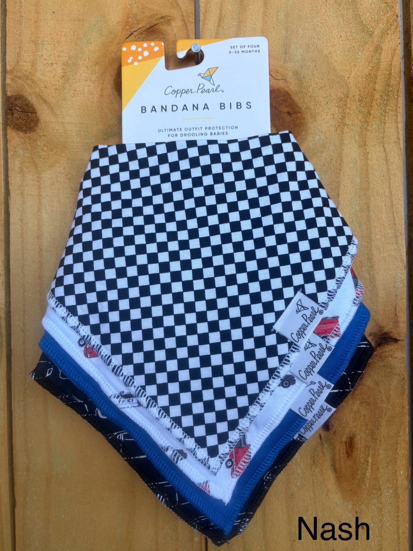 Bandana Bibs | Copper Pearl