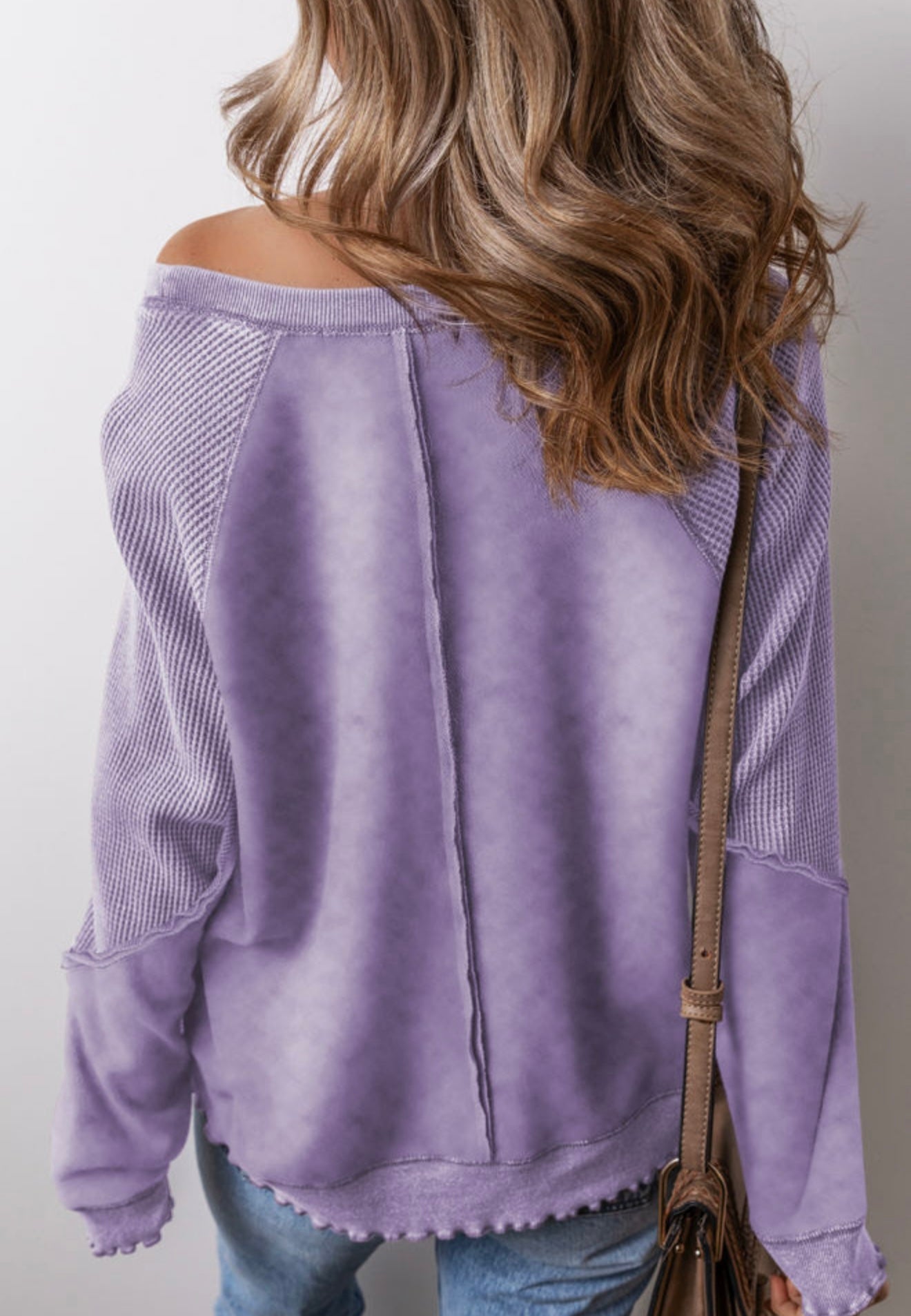 Acid Wash Purple Top