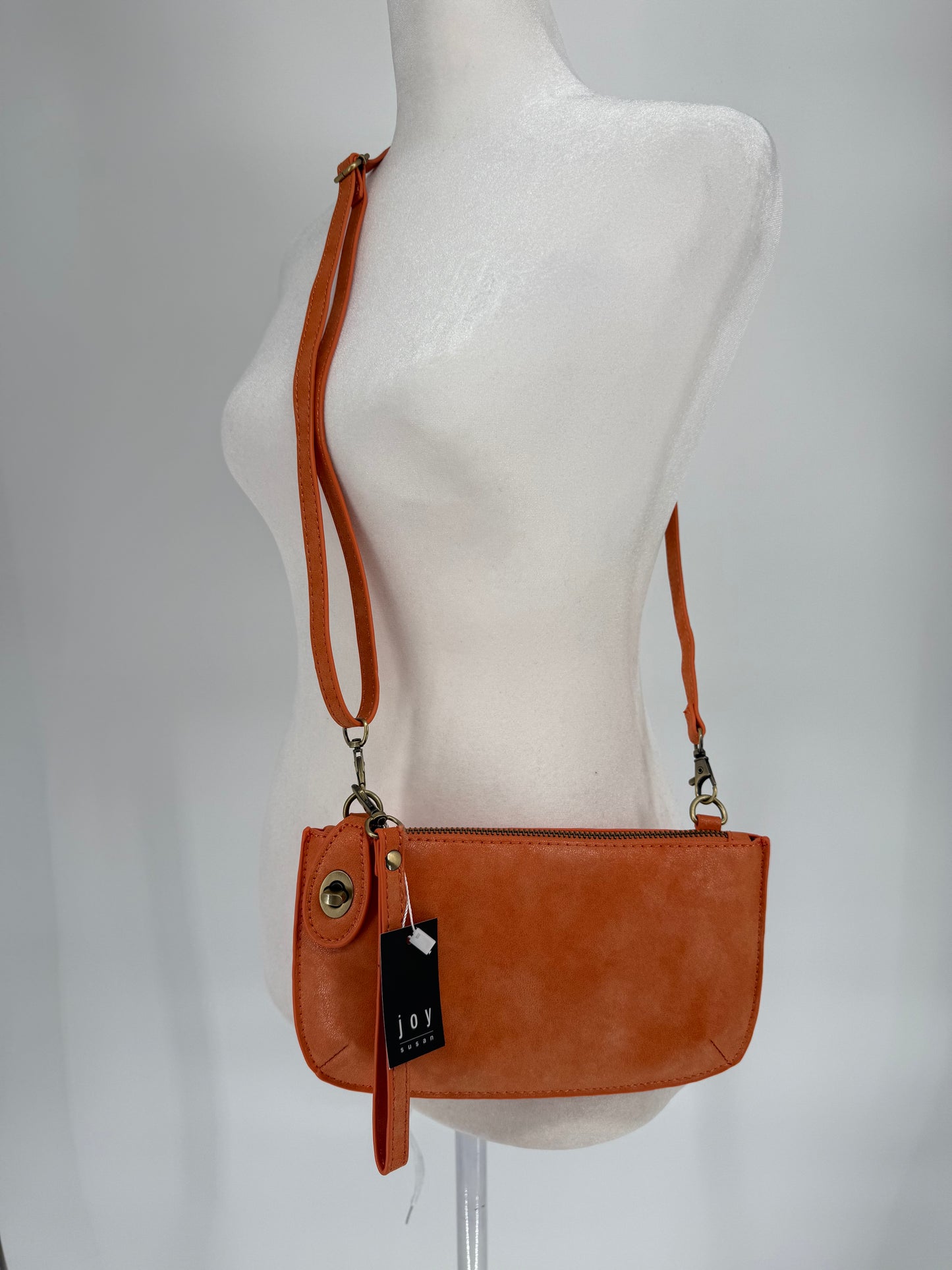 Joy Susan purse with Kiss Lock Clasp Closure
