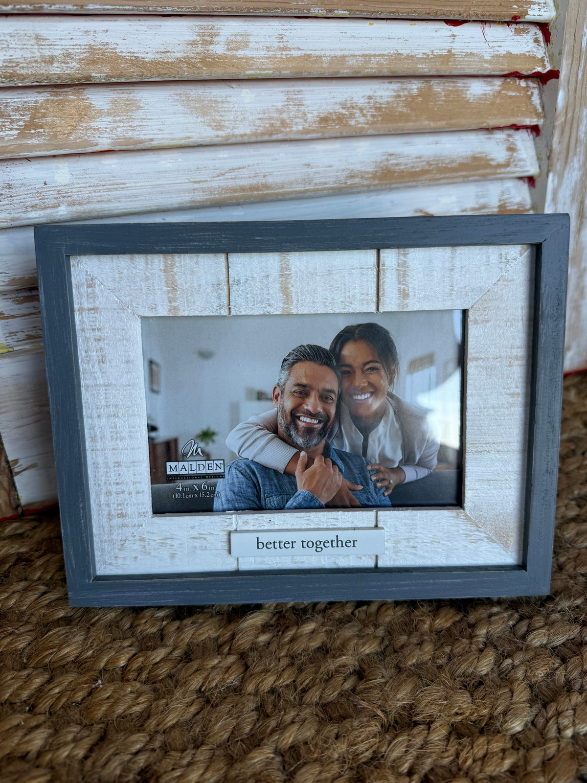 BTSM Better Together Rustic Style 4x6 Frame