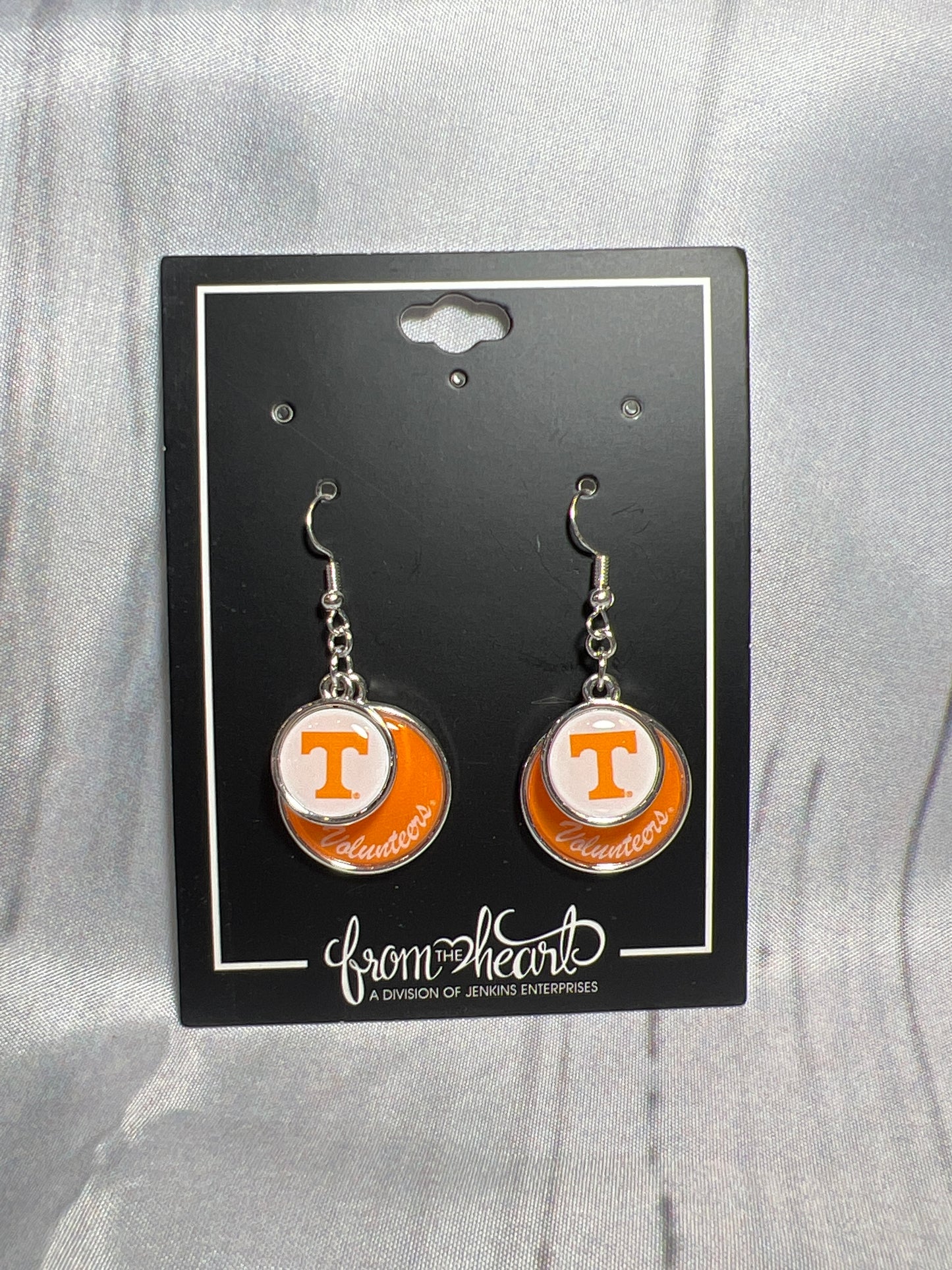 Tennessee Volunteer Dangle Earrings | from the heart